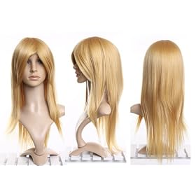 Cosplayland C482 - 60cm straight Party Death Note Misa Cosplayland Wig - Blonde