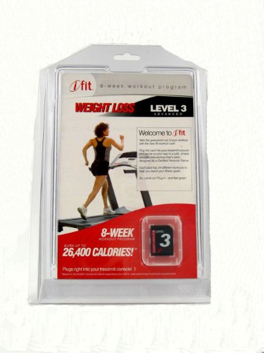 Best Price iFIT Weight Loss Treadmill Workout Card Exercise Level 3