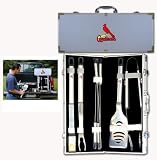 MLB St. Louis Cardinals 8pc. BBQ Set w/Case