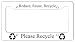 Recycle License Plate Frame