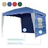 Produkt-Bild: 2 Seitenteile f&uuml;r Alu Falt Pavillon beige - PO2413