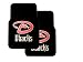 Set of 2 MLB Major League Baseball Licensed Universal-Fit Molded Front Rubber Floor Mats and Set of 2 MLB Licensed Universal-Fit Front Bucket Seat Cover - Arizona Diamondbacks
