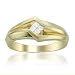 14k Yellow Gold Princess-cut Diamond Men's Wedding Band Ring (1/6 cttw, H-I, I1-I2)