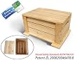 Lohasrus Kids Toy Chest MM20501 - Passed Safety Standards ASTM F963-07, Unfinished Fir, for ages 2 to 6, Free Drawing Book