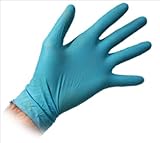 Advanced Tool Design Model ATD-6998 Large Blue Powder-Free, Fully Textured Nitrile Gloves, 100/box Lowest Price