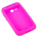 Soft Rubber Silicone Skin Protector Cover Case - Hot Pink for AT&T HTC Free ....