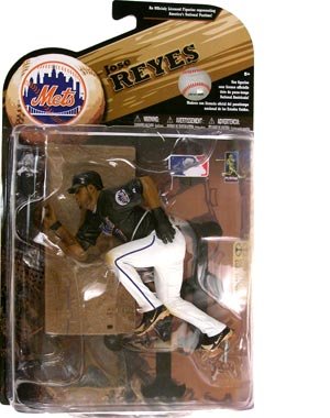 JOSE REYES / NEW YORK METS (Black Jersey) McFarlane MLB Sports Picks Series 25 Action Figure