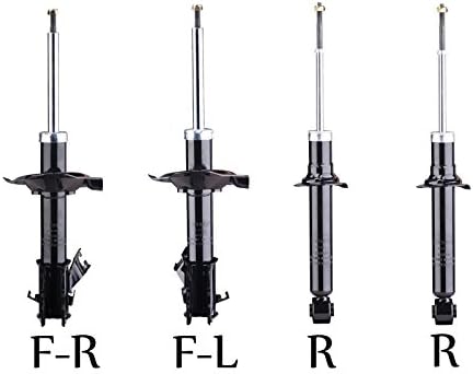 Unibeauty Nissan Maxima 02-03 / 03-09 Shocks Struts Full Set for 4 corners of the vehicle (pack of 4 pcs)