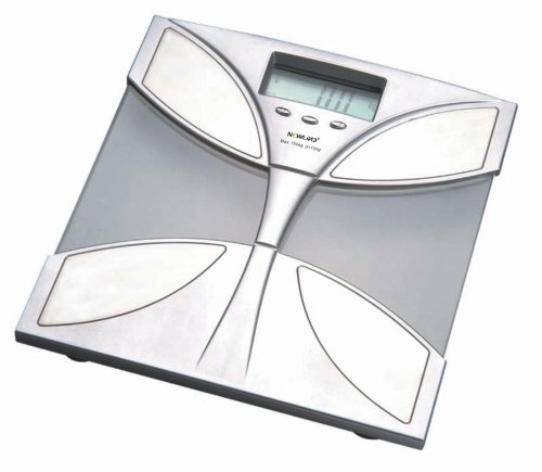 HealthPersonalCare: Newline Silver Electronic Body Fat Monitor Bathroom Scale, SAF0303 SL