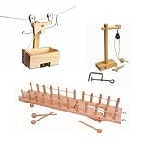 Maxim Tree House 3 pc Accessory Set - Gondola, Bridge, Clamp Winch by Maxim