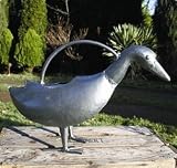 Review The Urban Garden  / duck galvanised metal watering can