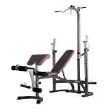 Cheap Marcy MCB880M Mid Width Bench with Lat Tower