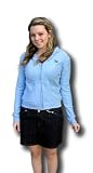 Venus Williams Blue Terry cloth Hoodie Sweatshirt Size Small