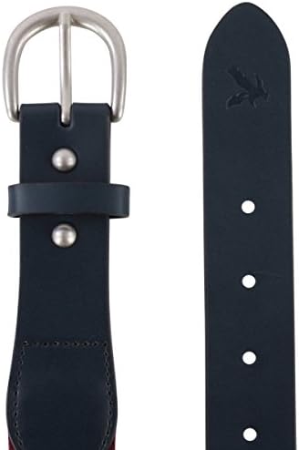 Duke Blue Webbing Belt by Lyle and Scott