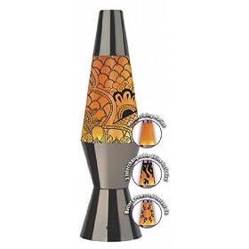 Lava Lite� Cloud Lamp 10 Tall x 2-5 8 Dia.) has Orange Cloud-Like Shapes Swirling... by Lava
