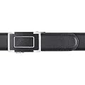 Echt LEDER - G�RTEL (Automatikschlie�e) GIL-DESIGN schwarz Breite 3,7 cm