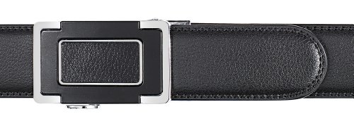 Echt LEDER - GÜRTEL (Automatikschließe) GIL-DESIGN schwarz Breite 3 - 7 cm Echt LEDER - GÜRTEL (Automatikschließe) GIL-DESIGN schwarz Breite 3 - 7 cm