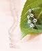 Cubic Zirconia & X Design In Silver 2 Piece Jewelry Set