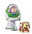 Disney Pixar Toy Story 3 Action Links Buddy Pack Slinky Dog and Laser Buzz Lightyear