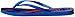 Havaianas Women's Slim Tribal Flip Flop, Blue Star, 39 BR/9-10 M US