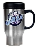 NBA Utah Jazz Stainless Steel Travel Mug - Primary Logo