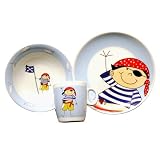 Produkt-Bild: Retsch Arzberg Kindergeschirr Set Pirat, 3-teilig, im Geschenkkarton
