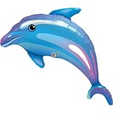 Blue Dolphin 42" Giant Foil Balloon