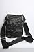 Diesel - 'Shake Me Up' Bop Small Cross Body Leather Bag (Black)