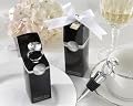 ï¿½With This Ringï¿½ Chrome Diamond-Ring Bottle Stopper