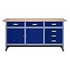 K�pper Werkbank 12177, made in Germany, 170 x 60 x 84 cm
