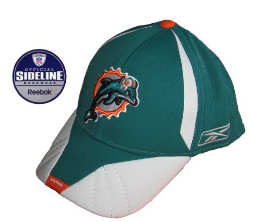 NFL Reebok Flex-Fit Sideline Cap Miami Dolphins NFL Reebok Flex-Fit Sideline Cap Miami Dolphins