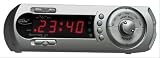 Elta 4250 N Küchen-Unterbauuhrenradio (UKW-Tuner, Wurfantenne, Digital-Uhr, Weckfunktion, Netzbetrieb) silber