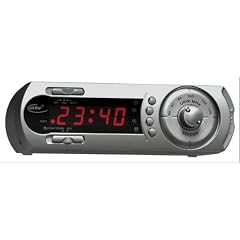 Elta 4250 N K�chen-Unterbauuhrenradio (UKW-Tuner, Wurfantenne, Digital-Uhr, Weckfunktion, Netzbetrieb) silber