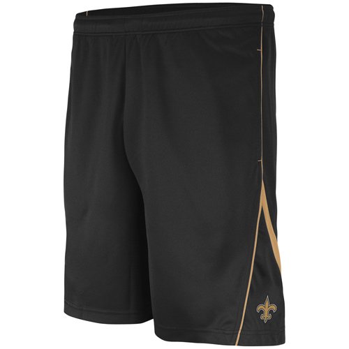 New Orleans Saints Black Classic Synthetic Shorts (X-Large)