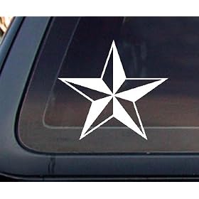 Nautical STAR Car Decal / Sticker