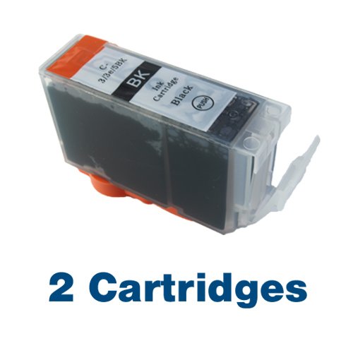 Pack of 2 x Canon BCI-3eBK (Large Black) Compatible 