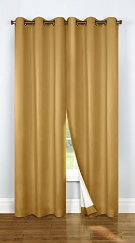 Thermalock Four Seasons Black Out Panel Set, 80 By 84-Inch, Camel