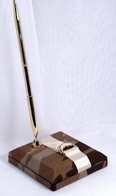 Discerning Camo Western Wedding Pen Set