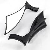 Black Axe Blade Rear Side View Mirrors for Honda Motorcycle Shadow Aero Spirit VT 750 1100 VFR Magna