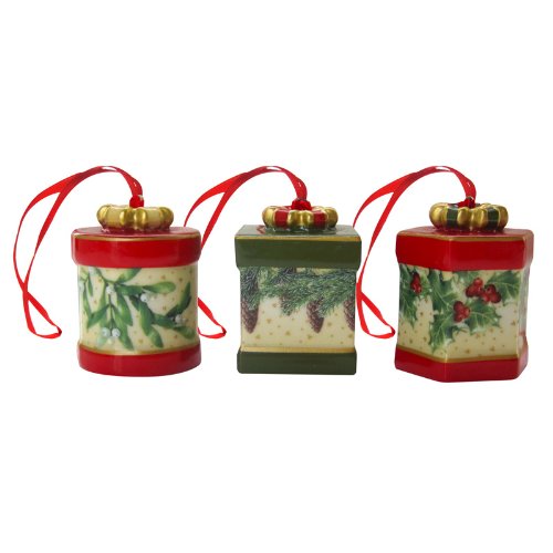Villeroy & Boch Nostalgic Ornaments Minigeschenkpakete, Set 3tlg 60&nbsp;mm Preisvergleich