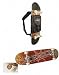 Hudora Skateboard mit Rucksack