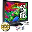 LG 47LH40 47-Inch 1080p 120Hz LCD HDTV, Gloss Black