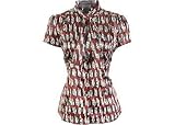 Misses Bay Studio Career Mandarin Collar Top