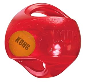 KONG Jumbler Ball Round Medium Large Dog Toy