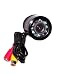 9LED 9 LED Day/Night Wide-Angle Waterproof Car Rear View Camera with RCA cable