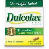 Dulcolax Laxative-Comfort Coated Tablets, 100 tablets