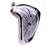 Dali Style Melting Clock with Silver Frame
