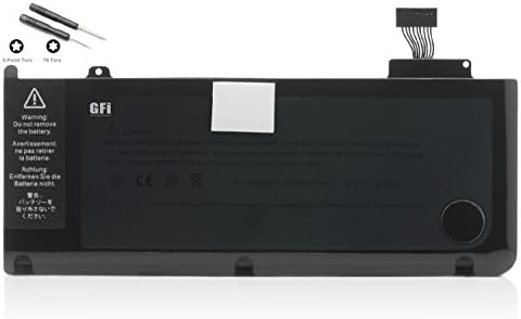 New Laptop Battery for Apple A1322 A1278 (Mid 2009 2010 Early 2011 Version) MacBook Pro 13'' fits MB990*/A MB990LL/A MB990J/A - 12 Months Warranty [Li-Polymer 6-cell 5800mAh]