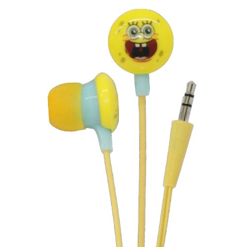 iHip Spongebob SquarePants Mini Earbud Headphones