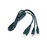 USB Sync and Charge 2in1 Cable for Sony PSP-1006 , PSP-1007 and PSP-1008